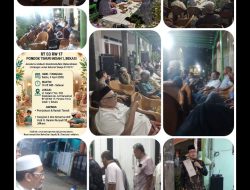 Warga RT 03 Pondok Timur Indah 1 Gelar Halal Bihalal, Pererat Silaturahmi Pasca-Idul Fitri