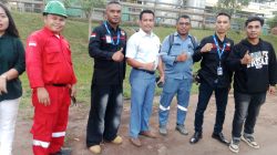 KETUA DAN WAKIL KETUA DPD KOMANDO HAM BATAM TINJAU PT ECOGREEN, PASTIKAN PELIPUTAN AMAN