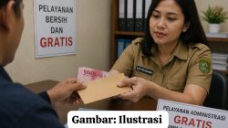 DIDUGA PUNGLI RP450 RIBU URUS KK DAN KTP, OKNUM KASI PELAYAN DESA SIMPANG GAUNG DISOROT