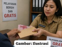 DIDUGA PUNGLI RP450 RIBU URUS KK DAN KTP, OKNUM KASI PELAYAN DESA SIMPANG GAUNG DISOROT
