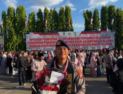 BRIPDA MOH. NURTAKHIM, PUTRA TERBAIK KEPRI RAIH PRESTASI AKADEMIK TERBAIK DI SPN BATUA POLDA SULSEL