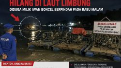 Misteri Ponton Selam Sitaan Hilang di Laut Limbung, Diduga Milik Iwan Boncel Berpindah pada Rabu Malam