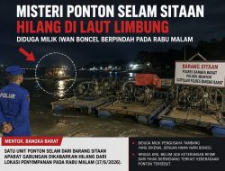 Misteri Ponton Selam Sitaan Hilang di Laut Limbung, Diduga Milik Iwan Boncel Berpindah pada Rabu Malam