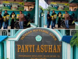 PWO DWIPA KEPRI DAN PLN BATAM SALURKAN BANSOS BERAS KE YAYASAN MIFTAAHUL ULUM
