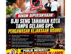 Tahanan Kota Dju Seng Tanpa Gelang GPS Disorot, FRIC KEPRI Desak Kejaksaan Buka Data