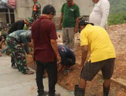 Hari Kedua TMMD ke-130 Kodim 0316/Batam, Pemasangan Mal Jadi Tahap Penting Pengecoran Jalan di Mangsang Maju
